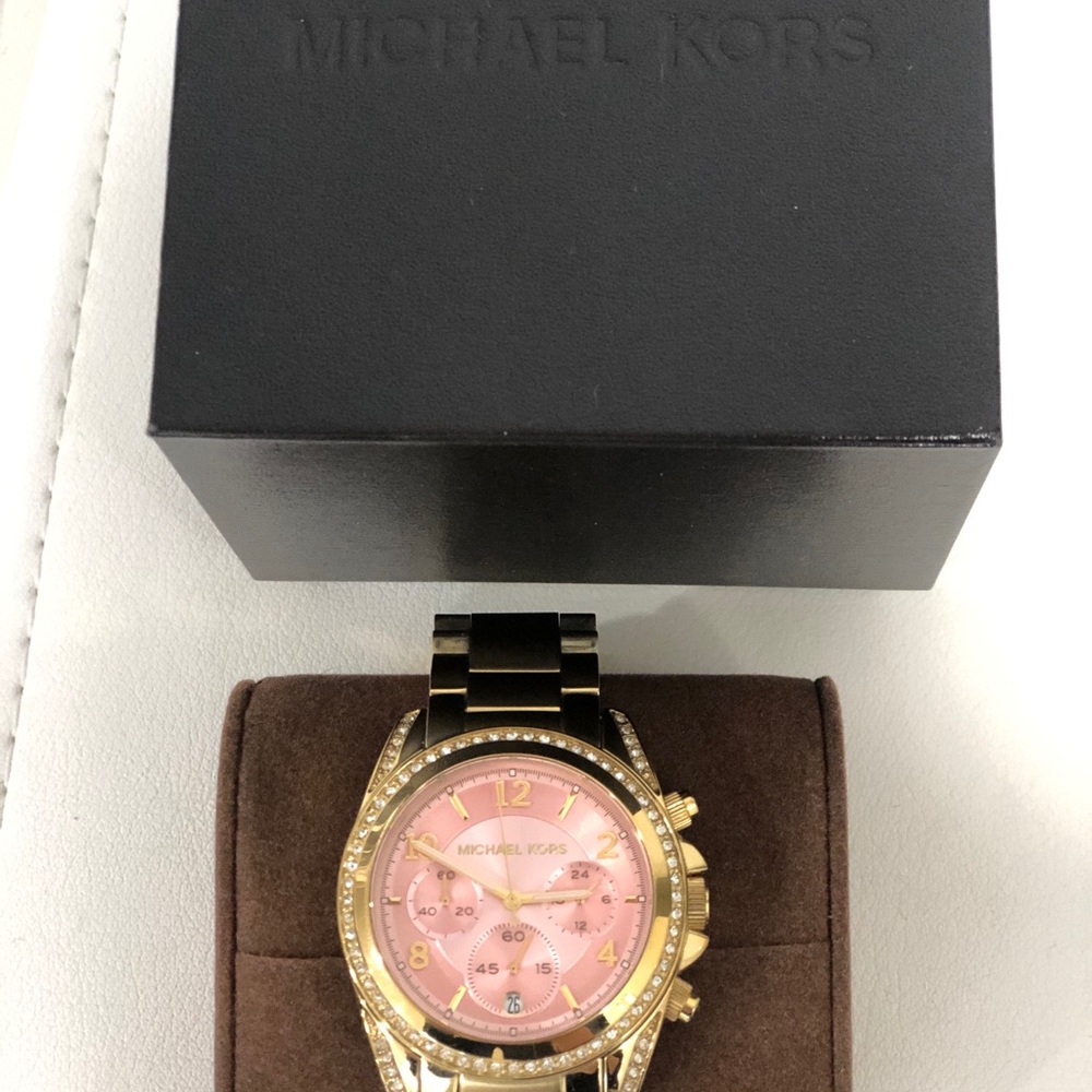 gold Michael Kors Watch